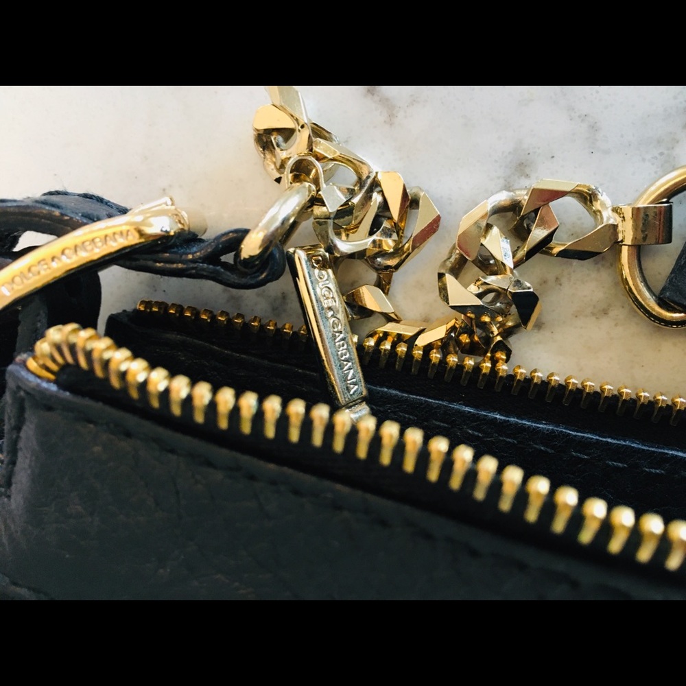 Dolce & Gabbana Canvas and Leather Satchel - Picture 5 of 8